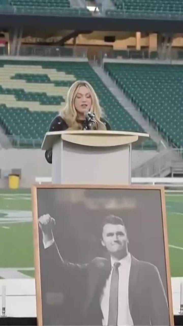 Isabel Brown’s CSU vigil speech honors Charlie Kirk as 'martyr'