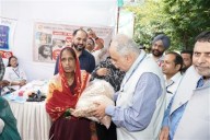 Health camp at Urban Ayushman Aarogya Mandir, Sector 25, Chandigarh