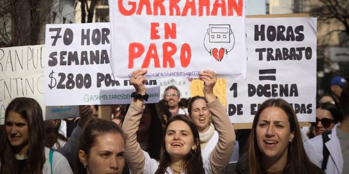 Comenzó el paro en el Hospital Garrahan pese al anuncio del bono que otorgará el Gobierno