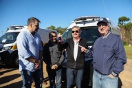 Passalacqua y Herrera encabezaron la entrega de nuevas ambulancias