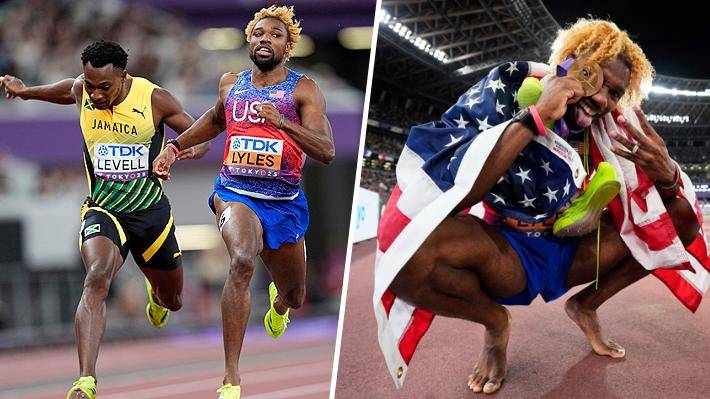 Noah Lyles gana el oro en los 200 metros en el Mundial de Atletismo y alcanza marca de Usain Bolt... Mira la electrizante carrera