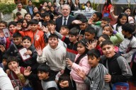 El jefe de Gabinete recibió en Casa de Gobierno la visita de alumnos de Colonia Tinco
