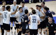 Argentina venció a Francia en cinco sets y avanzó a los octavos de final del Mundial de vóley