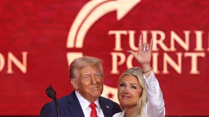 Kirk's memorial signals a deeper embrace of evangelical politics on the right