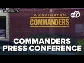 WATCH LIVE: Commanders host press conference during practice week