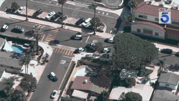 Officer shoots brick-wielding man outside California elementary school