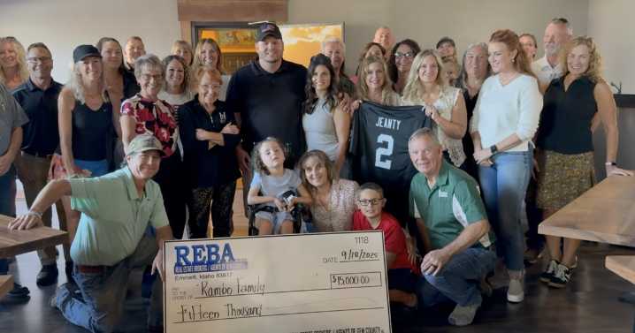 Emmett girl receives $15,000 from community after rare illness leaves her nearly paralyzed