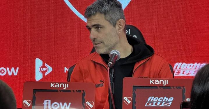 Independiente se quedó sin DT: Julio Vaccari presentó la renuncia tras la derrota ante Banfield