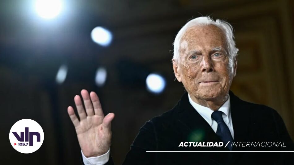 A los 91 años muere Giorgio Armani, el icónico diseñador italiano