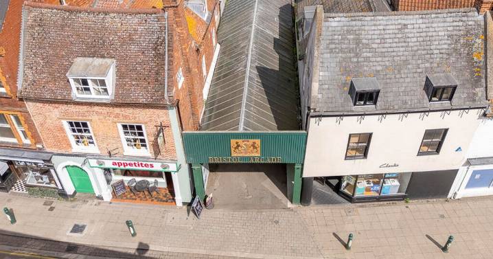 Shopping arcade and flats go on market for £1.5m