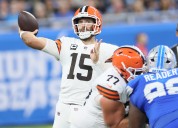 Joe Flacco on loss to the Lions, his three turnovers, Browns O-Line struggles, and more: Transcript