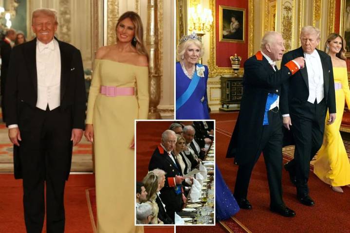 Trump calls UK state dinner with King Charles 'one of the highest honors of my life'