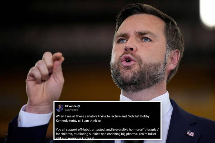 JD Vance curses out senators after heated RFK Jr. hearing: 'Full of s-