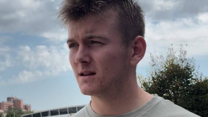 Video: Kicker Drew Stevens reflects on up and down performance vs. UMass