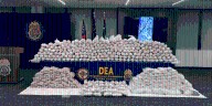 DEA decomisa un millón de pastillas falsas y 77 mil kilos de droga al CJNG en cinco días