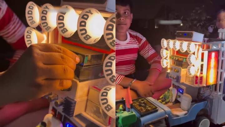 Science Project Of The Year? Student Builds Mini Truck With DJ Setup: ‘He Deserves A +’