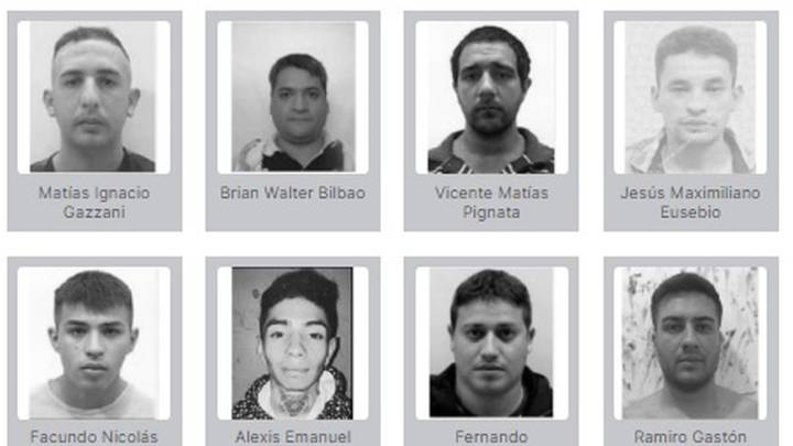 Prófugos y recompensas: cómo quedó la lista de los más buscados y cuánto ofrecen por cada uno