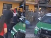VIDEO. Carabineros son agredidos por turba en Talagante en medio de operativo policial
