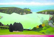 Juan Antón y la belleza del paisaje circundante