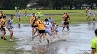 WA and Perth weather: Wild storms turn footy ovals into waterparks