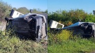 Vuelco en Basavilbaso con tres adolescentes heridos