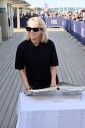 Pamela Anderson Beams in France After Slamming Liam Neeson PR Stunt Rumors