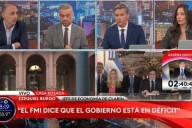 La mala onda de Mercuriali cuando le recordaron que "el FMI dijo que ya no tiene superávit el gobierno"