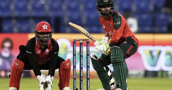Litton Das leads Bangladesh to 7-wicket win over Hong Kong in Asia Cup