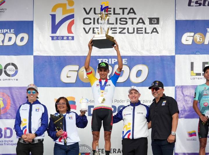 Luis Mora se unió a la galería de campeones de la Vuelta a Venezuela