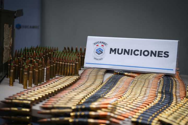 Sucamec refuerza a la Policía Nacional con más de 10 mil municiones para combatir la inseguridad