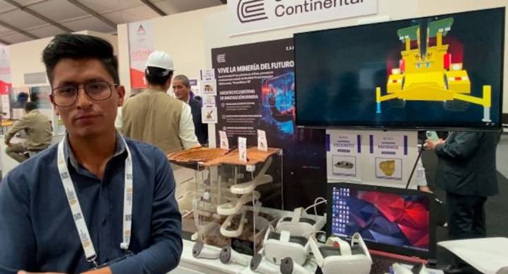 PERUMIN 37: Ingeniero arequipeño crea sistema de realidad virtual minero