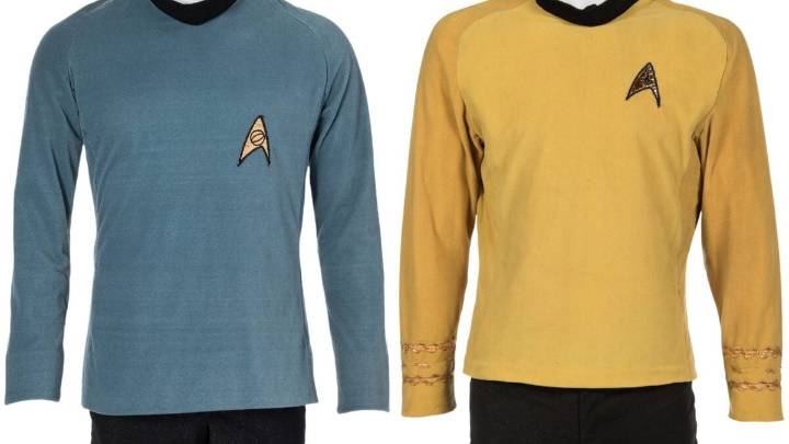Kirk and Spock's Original 'Star Trek' Uniforms Are Boldly Going Up for Auction
