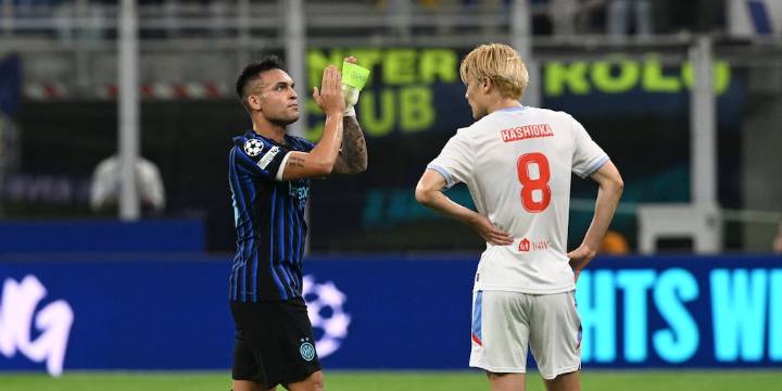 El show de Lautaro Martínez en la goleada del Inter por la Champions: del blooper en el primer tanto a su doblete que hizo historia