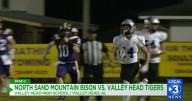 North Sand Mountain Bison stay undefeated with 49-0 shutout win over Valley Head Tigers