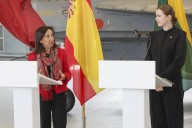 Lituania pide a Robles que los Eurofighters españoles desplegados en el Báltico pasen a la "defensa aérea" y "derribo" de drones rusos