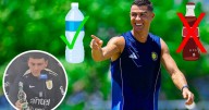A lo Cristiano Ronaldo: jugador de selección prefirió el agua al refresco en una conferencia de prensa