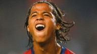 Giovani Dos Santos anotó triplete con el Barcelona en 2008