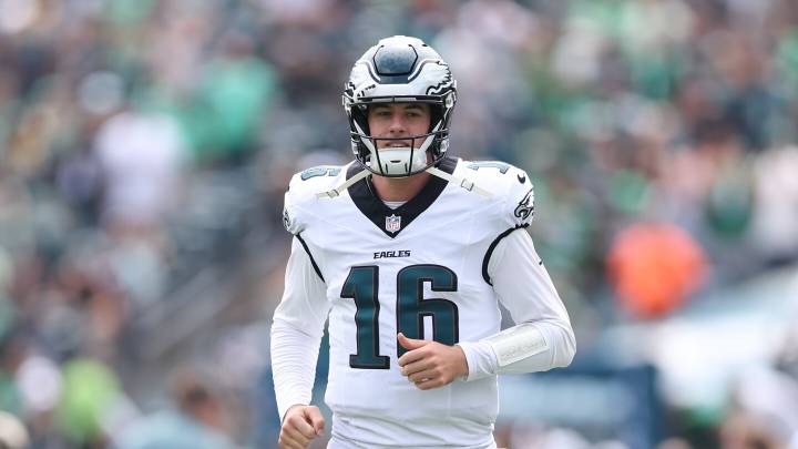 Tanner McKee the only Eagle not available Thursday night