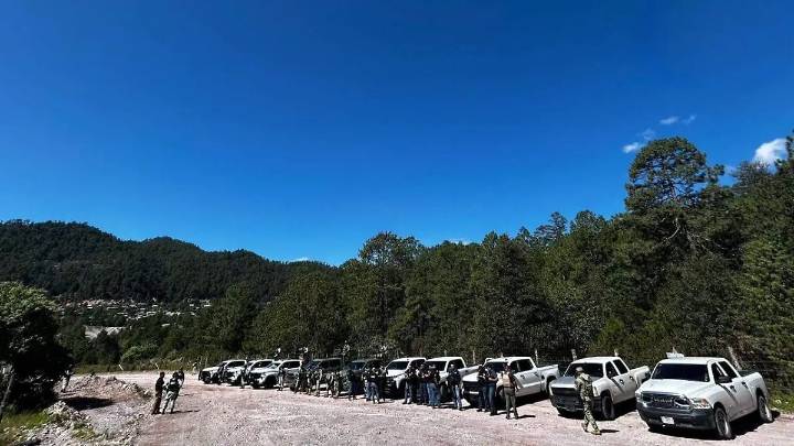 Célula BOI se moviliza ante reporte de enfrentamiento armado en carretera Guadalupe y Calvo