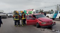 Esteban Echeverría: terrible choque entre un auto y un camión atmosférico en Camino de Cintura