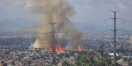 Incendio en el Puente de la Concordia provoca cierre de la estación Santa Martha del Metro CDMX