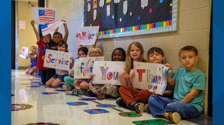 Belton ISD elementary schools celebrate first responders, veterans with Patriot Day events