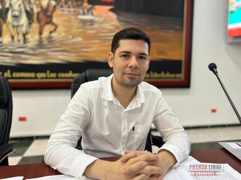 Tribunal anuló la elección de Wilmer Alonso Vega como secretario de la Asamblea Departamental de Casanare