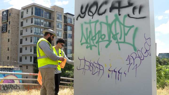 Austin launches graffiti cleanup pilot program