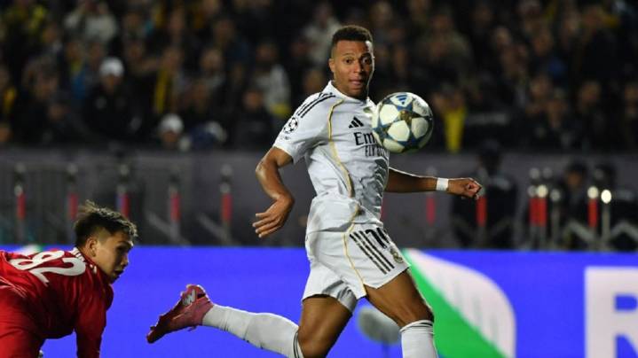 Real Madrid goleó en el estadio más temido de Champions League con Franco Mastantuono y un brillante Kylian Mbappé