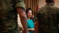 El avión en que el que viaja Margarita Robles a Lituania sufre un intento de "perturbación" de Rusia