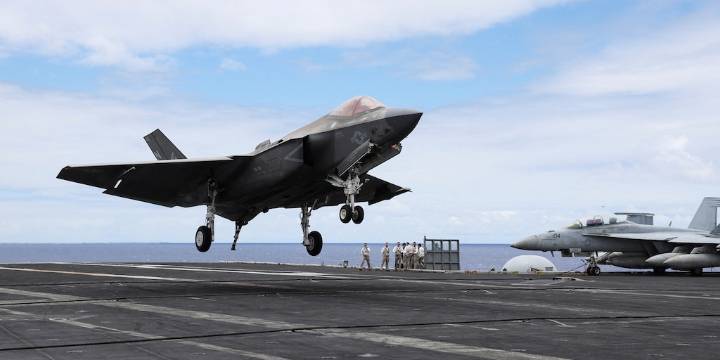 Estados Unidos despliega diez F-35 en Puerto Rico para luchar contra los cárteles de droga