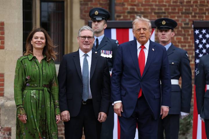 Trump y Starmer cierran con un acuerdo de inversión en tecnología la visita de Estado del presidente al Reino Unido