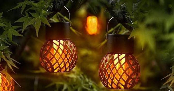 Amazon's 'pretty' £14 lights create 'warm atmosphere in the garden'