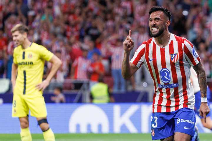 Nico González, llegar y besar el santo
